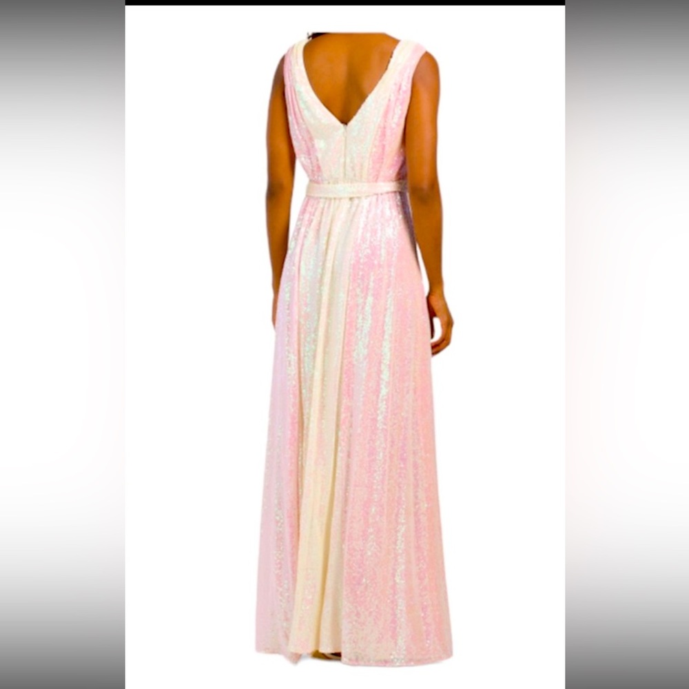 Badgley Mischika sequence party gown